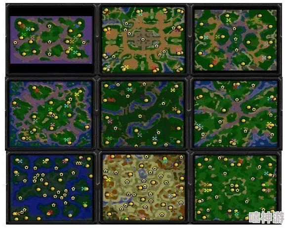 魔兽争霸中探索：哪些经典地图不包含分矿资源区域