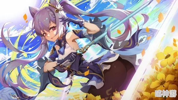 凝光用嘴帮助旅行者的故事背景：在这个奇幻世界中，凝光以独特的方式为迷失的旅人指引方向，展现了她温暖与智慧的一面