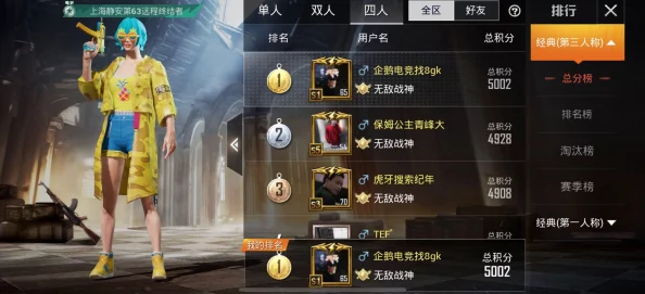 和平精英新赛季详细段位继承与调整规则解析