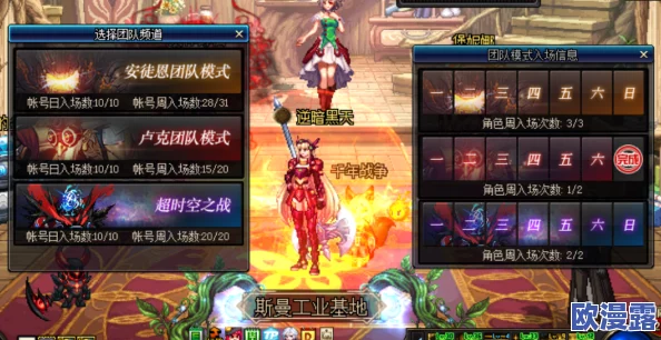 DNF游戏中卢克副本与安图恩哪个更具挑战性难度对比