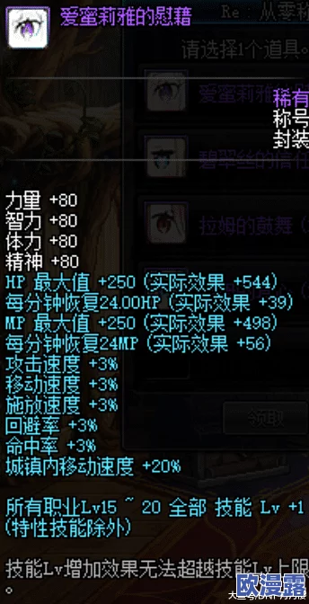 DNF游戏中哪个部位的时装能够增加角色的攻击速度
