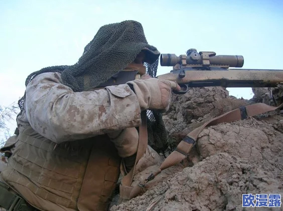 大狙擦大雷图片：展示了在激烈战斗中，狙击手与敌方火力之间的紧张对峙瞬间，画面生动传达出战争的残酷与刺激