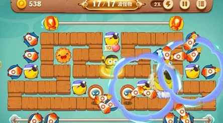 保卫萝卜3集市第37关布阵全解析：双AOE炮塔+回旋镖+风扇高效攻略