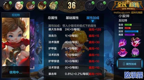 全民超神小爱神深度攻略：两种打法及出装路线全面详解