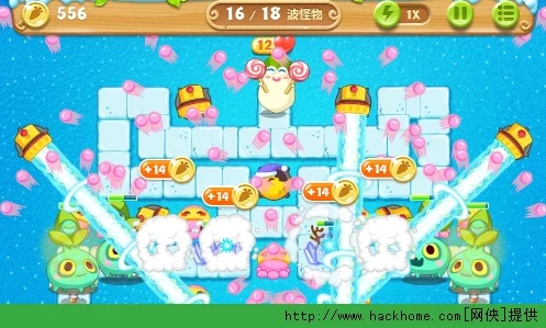 保卫萝卜3码头第27关通关秘籍：月亮塔防搭配太阳花策略详解