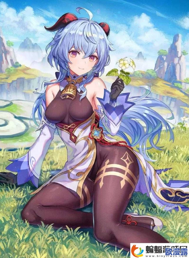 甘雨自我奖励被旅行者发现了，看来她的努力真的得到了认可，真是太可爱了！