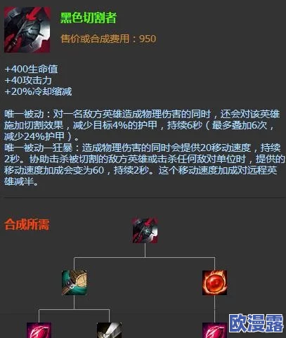 赏金猎人黑科技出装深度解析：黑切搭配神秘装备，竟能造就无敌战场神话！