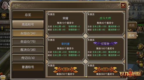 上古启示录深度解析:爵位系统全攻略,属性加成与提升技巧详解 上古启示录深度解析:爵位系统全攻略,属性加成与提升技巧详解