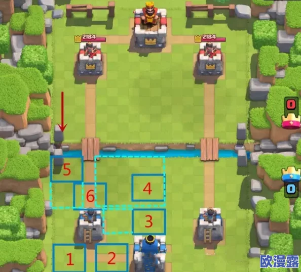 皇室战争高手进阶教程：精准摆放建筑位置与高效阻挡策略全攻略