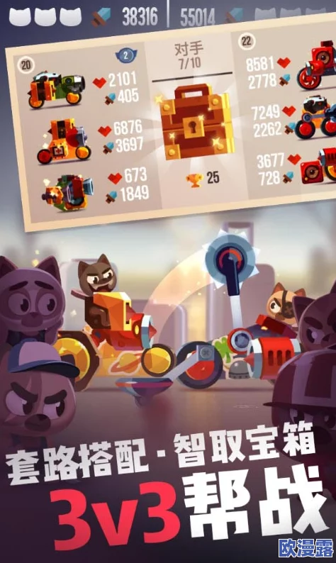 喵星大作战：最强战车选择攻略，解析哪个战车型号在实战中最好用