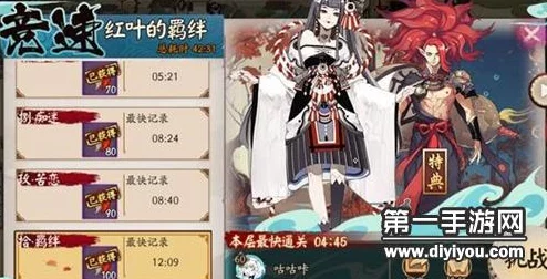 阴阳师手游懒人必备！红叶副本高效挂机阵容搭配与福利分享攻略