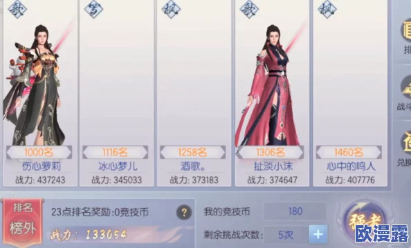 烈火如歌手游排行榜全面介绍：掌握秘诀，揭秘如何跻身排行榜前列