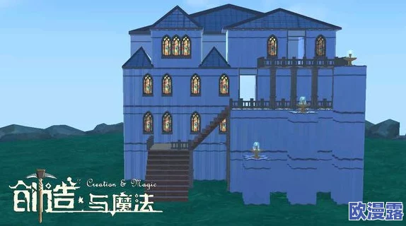 创意无限的创造与魔法风格简约别墅平面设计图及详细建筑设计图纸